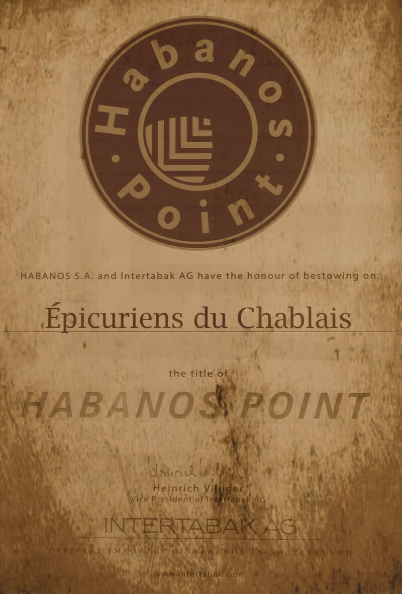 Epicuriens du Chablais Association - Habanos Point Epicuriens du Chablais Association - Habanos Point