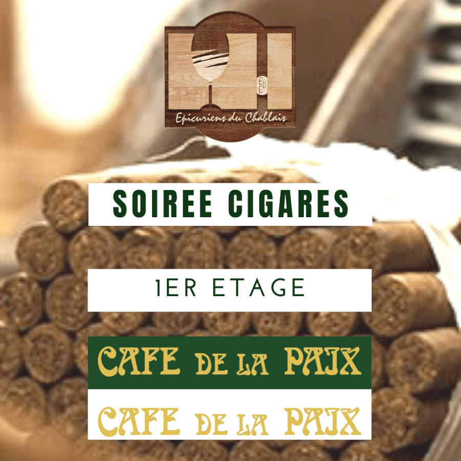 Les vendredis cigares au Café de la Paix
